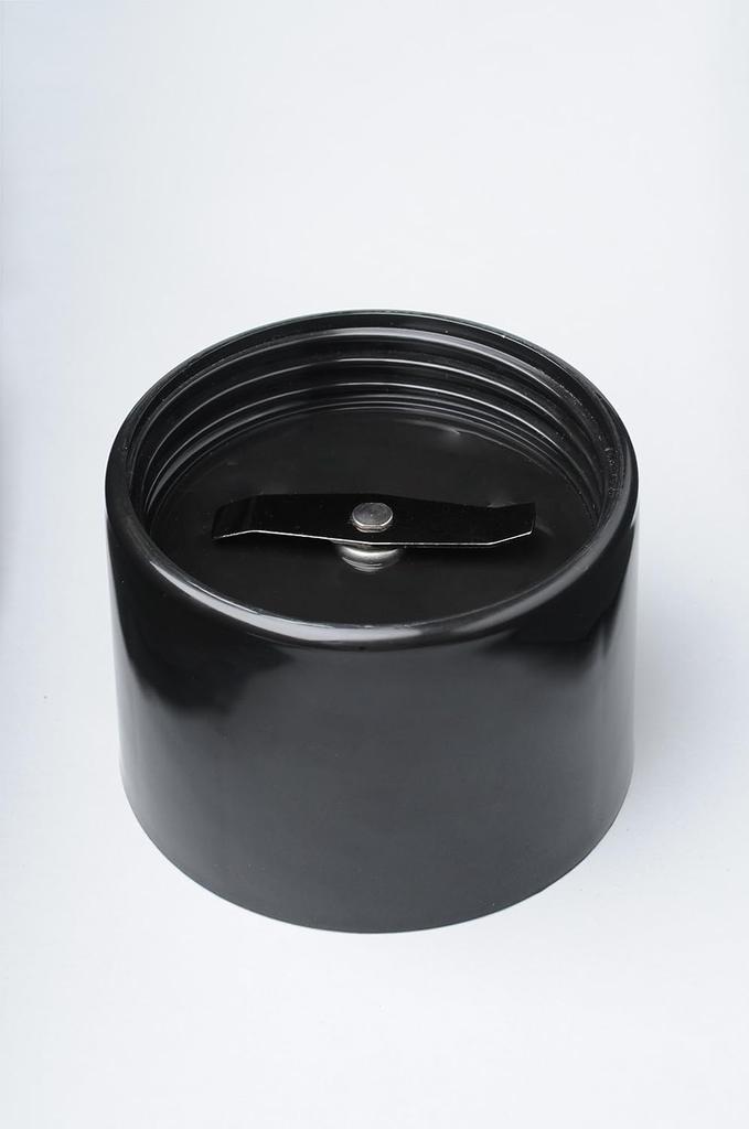 FUKAI Black Titanium Mill Juice Mixer Black Titanium Coated Mixer that Can Crush Glass Bottle Compact Mill Mixer with Protective Vegetable Fruit