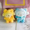 @Милая мини-брелок Sanrio Плюшевая кукла Куроми Брелок Плюшевая Хелло Китти Брелки Синнаморол Подвеска для сумки Игрушка Подарок