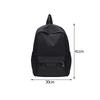 Leisure Female Nylon Shopping Travel Handbags Students Solid Color Large Capacity School Rucksacks Ladies Zipper Knapsacks