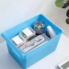 Storage Bin Closet Garage Organizer Box Stackable Lidded Baby Clothes Case for