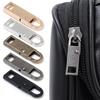 5/1PCS Detachable Zipper Puller Universal Replacement Metal Zipper Head Repair Kits Luggage Purses Handbag Clothes Zipper Slider