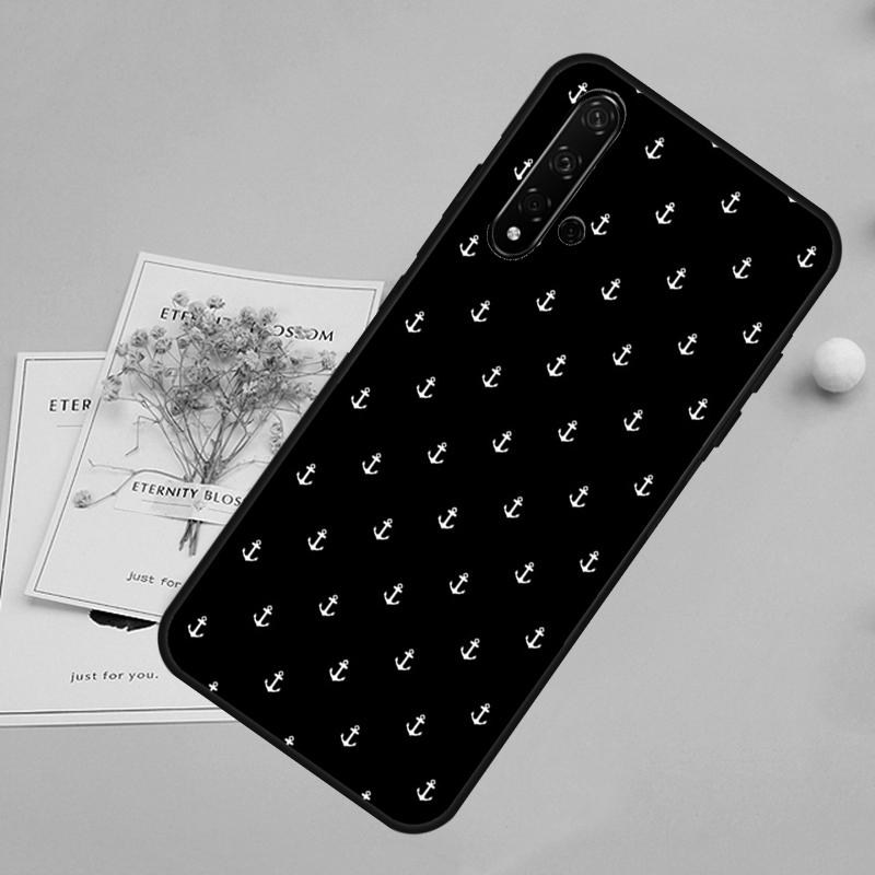 Anchor Boat For Huawei Nova 5T 9 10 SE 7i 8i 11i 12i Y60 Y61 Y70 Y72 Y73 Y90 Y91 P20 P30 P40 Lite Case
