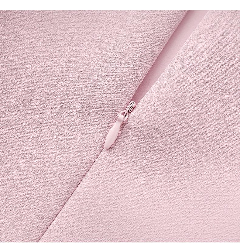 Летнее платье, украшенное бантом в стиле тихой роскоши - Элегантный облегающий талию стиль