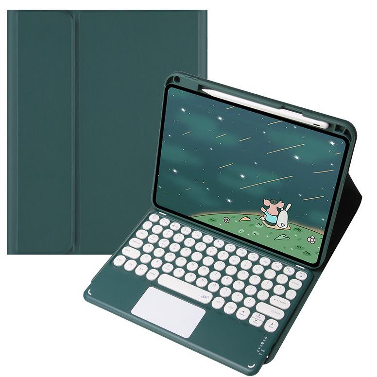 Совместимый чехол-клавиатура для iPad11 A16 2025 года - 10-е поколение 10,9" | Bluetooth | Слот для стилуса | Сенсорная подсветка