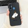 Funda For Tecno Camon 18 18i 18P 18 Primer CH7 CH6 Case Capa Soft Matte Silicone Bumper Cartoon Animal Painting  Back Cover