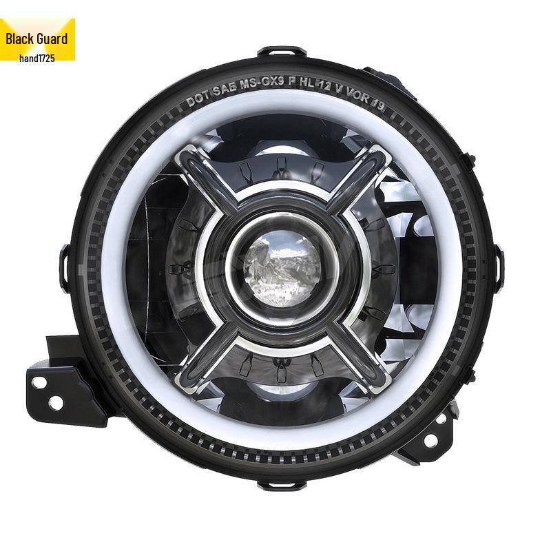 Светодиодная Bi-Beam линзованная фара 9 дюймов Tri-Beam в сборе для Jeep Wrangler JL
