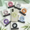 Double Sided Magnetic Phone Stand 360 Degree Foldable Ring Holder Back Sticker