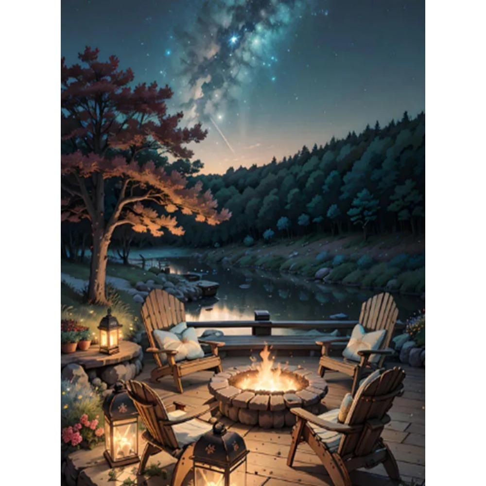 Алмазная картина, полная дрель, конфетный дом, круглая алмазная живопись, ручная работа, искусство, птица, сделай сам, алмазная мозаика, картина, украшение дома