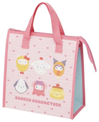 Термосумка для обеда x Sanrio, Нетканый материал, Сумка, 26,5 27 см, Все звезды, Дизайн, FBC1-A