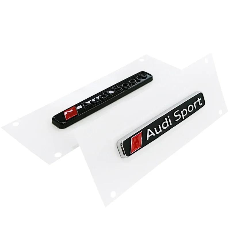 Car Decals Trunk Emblem Sticker Side Badge for hot A4L A6L SQ5 SQ7 S3 S4 S5 S6 S7 S8 A1 A3 A4 A5 A6 A7 SQ3 Logo Accessories
