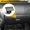Защелка перчаточного ящика черная подходит для 2006-2012 Chevrolet Colorado GMC Canyon Hummer H3