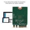 2025 Intel Двухдиапазонная беспроводная сетевая карта AC 7265 Bluetooth 4.0, WiFi-адаптер 867 Мбит/с для ноутбука, ПК, обновление, высокоскоростное стабильное соединение