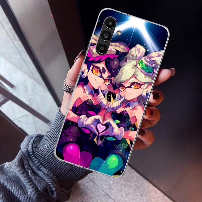 Game S-Splatoons Phone Case For Samsung Galaxy A17 A16 A15 A14 A13 A57 A56 A55 A54 A53 A37 A36 A35 A34 A33 A26 A25 A24 A23 Galax