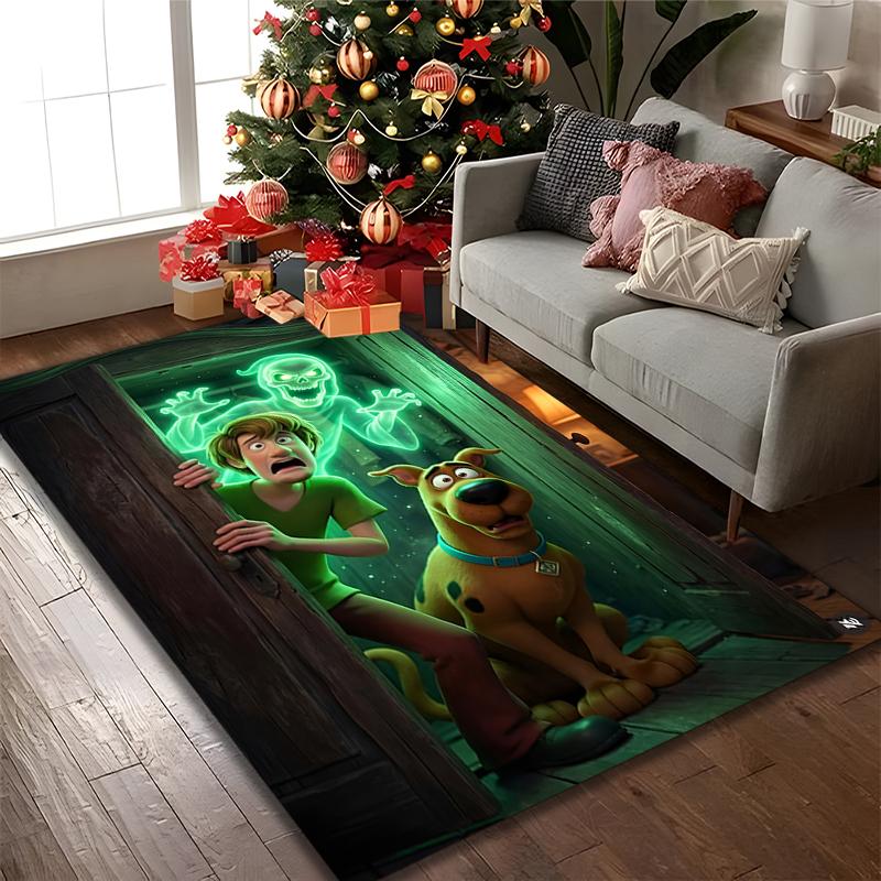 1pc General-purpose Rug, SCOOBY-DOO Printed Area Rug, Comfortable Office Chair Carpet, Home Entrance Floor Mat