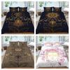Duvet Cover Set Bohemian 3D Printed Teen Queen Size Bedding Breathable Home Textiles Luxury Bedding Cover