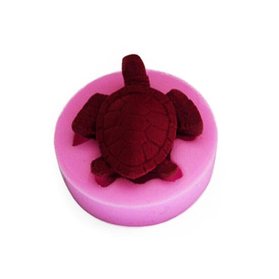 Turtle Cake Mold Fondant Soap Cookie DIY Mould Kitchen Baking Tool Accessories