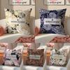 Fashion V-Vacherons C-Constantin Pillow Case Anti-dustmite Pillowcase Invisible Zipper Silky Sofa Cushion Cover