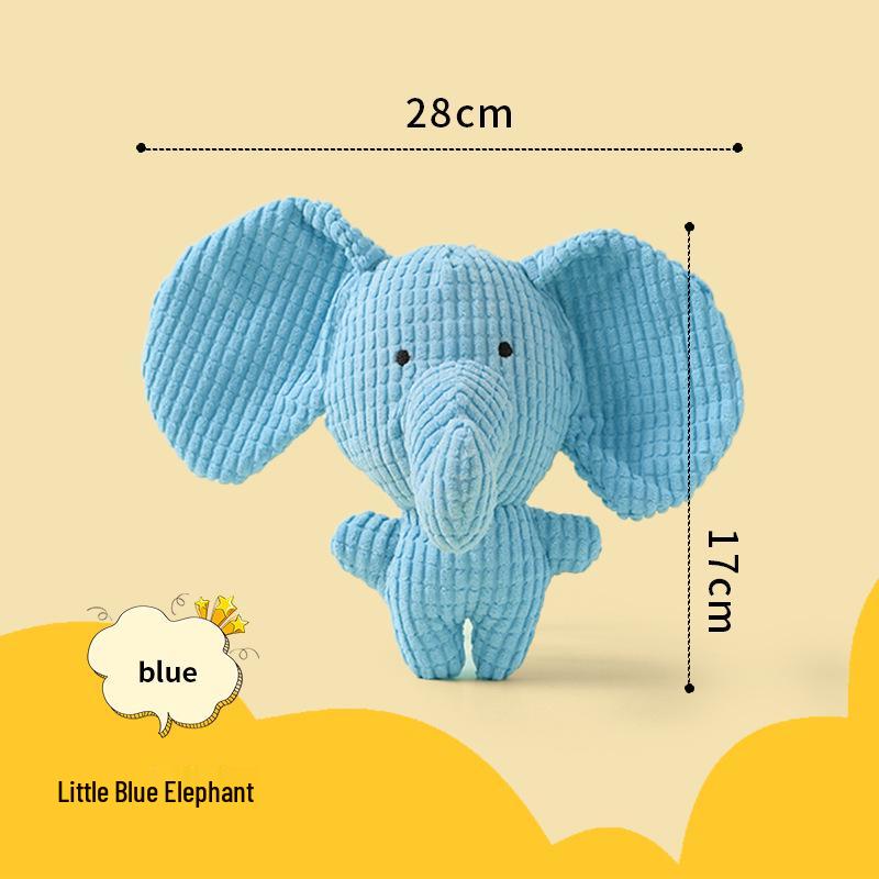 Plush Pizza Dog Toy: Bite-Resistant, Self-Play Molar Reliever for Small & Medium Dogs