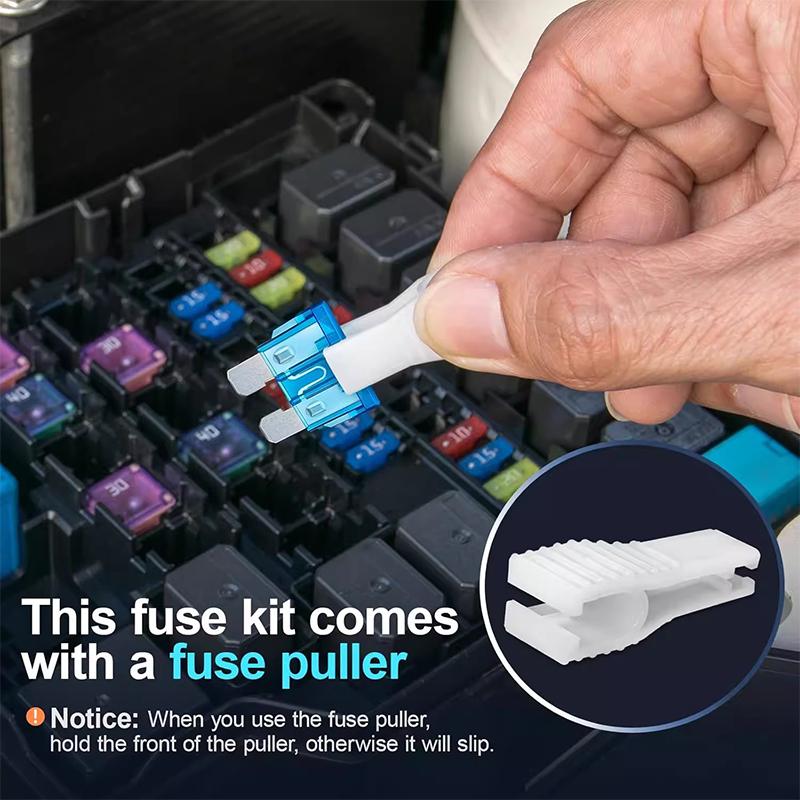 300/180pcs Car Blade Fuse Assortment Kit Auto Truck Automotive Medium Small Fuse Mixed Motorcycle Circuit Fuse With Box Fuse Holders1