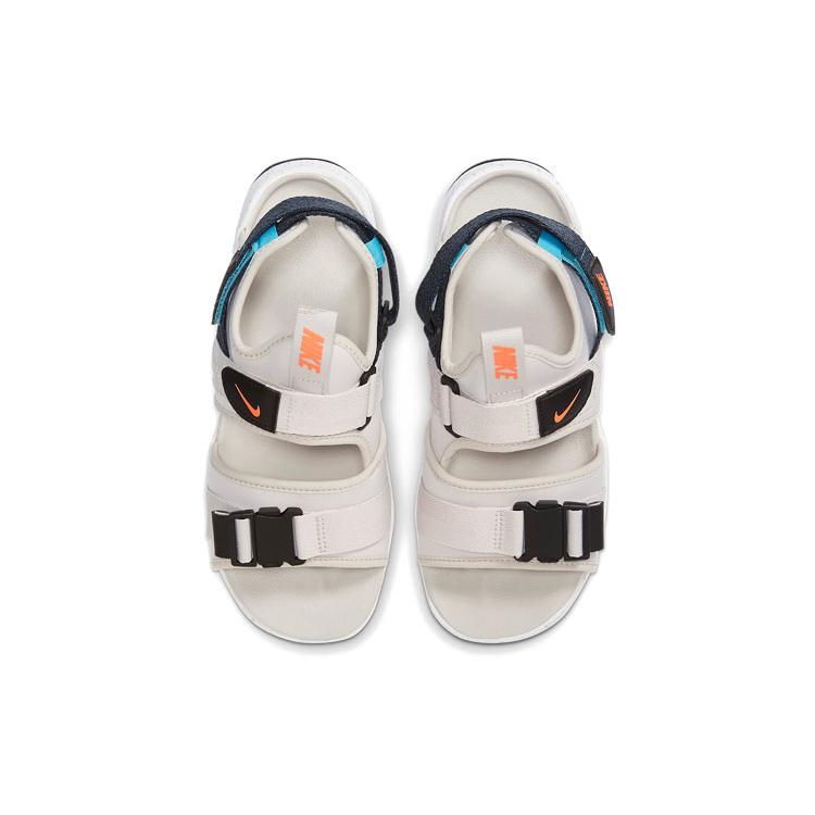 Nike Спортивные сандалии с открытым носком для улицы Бежевые 'Desert Sand Lagoon Pulse Black' Женские CV5515-004