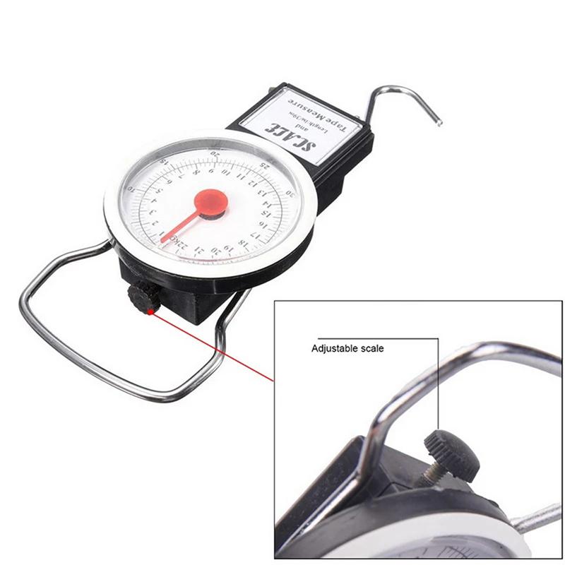 Portable Mini Dial Luggage Scale Multi-Function Hanging Scale Kitchen Scale