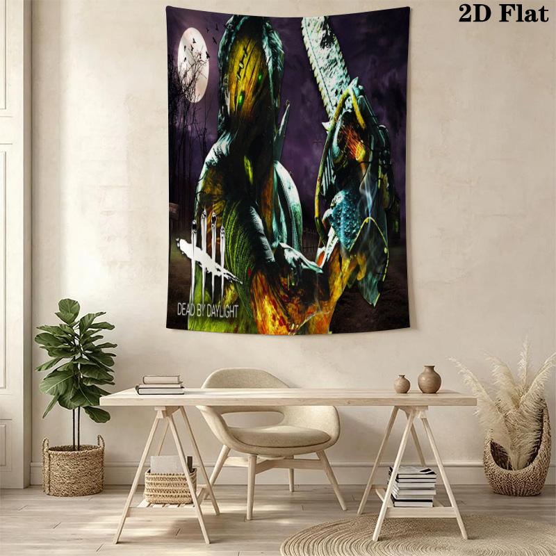 Dead Daylight Nightmarish Edition Tapestry Tapestry Fashion Print Wallmounted Background Cloth Wall Decoration Atmospheric Background Cloth