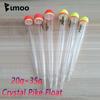 Bimoo 1PC 20g 25g 35g Crystal Pike Float Weighted Bobbers For Shad Fishing Slamon Steelhead Accessories Fishing Terminal Tackle