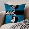 Lyrical  Down to earth POP Singer EEd Sheeran Cushion Cover Pillowcase Antidustmite Invisible Zipper Short Plush Sofa Cushion