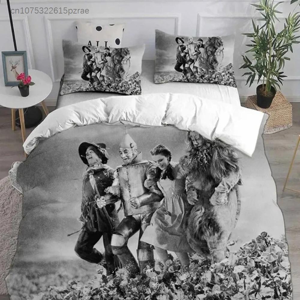 The Wizard Of Oz Bedding Sets,Wizard Of Oz Duvet Cover,Anime Quilt Bed Cover Duvet Cover Pillow Case Sets Kids Adult