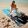 Полотенце пляжное GTA V Стильная цифровая печать Быстросохнущее впитывающее одеяло для пляжа бассейна спортзала путешествий Рождественский подарок C9211756