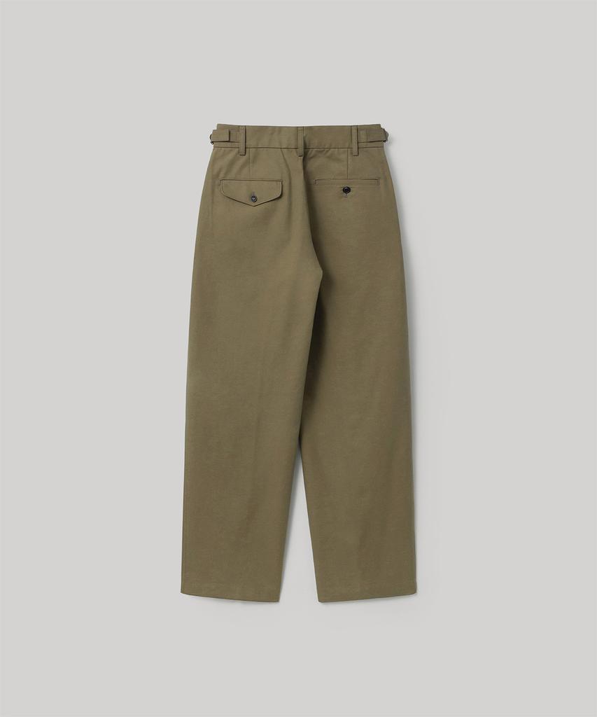 ЕЩЕ ОДНА ЖЕНЩИНА В ОФИС W. Брюки Santiago Chino Гибкие (Глубокий хаки)