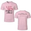 2026 Hot Sale The Night The Laughter Died Print T-shirt Stephen Colbert's Final Episode Commemorative Tee Men Women T-shirt
