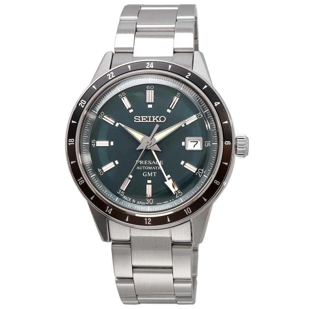 Seiko Presage GMT Presage Automatic SSK009 Сделано в Японии Часы Overseas Модель [Seiko] Style60's Мужские [Товар]