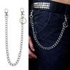 16" Punk Belt Wallet Chain Waist Pants Chain Pocket Chain with Keyring Jewerly