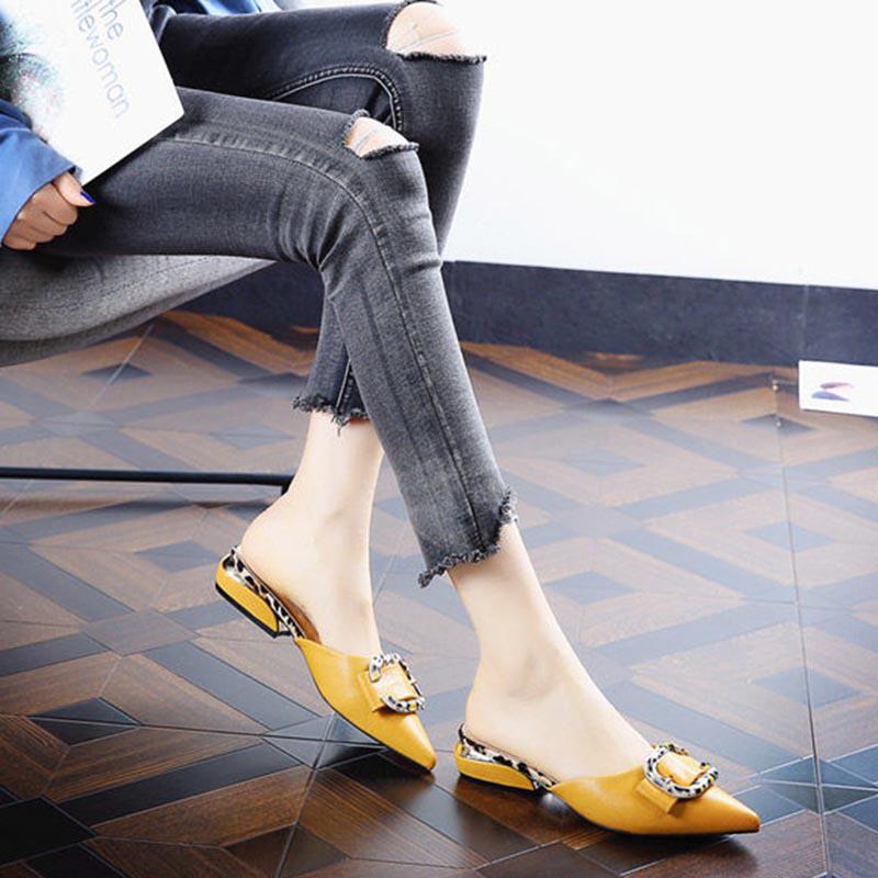 Летние женские универсальные блестящие тапочки 35–39 лет, уличные босоножки на высоком каблуке с бриллиантами, богемные пляжные износостойкие нескользящие офисные женские сандалии с острым носком