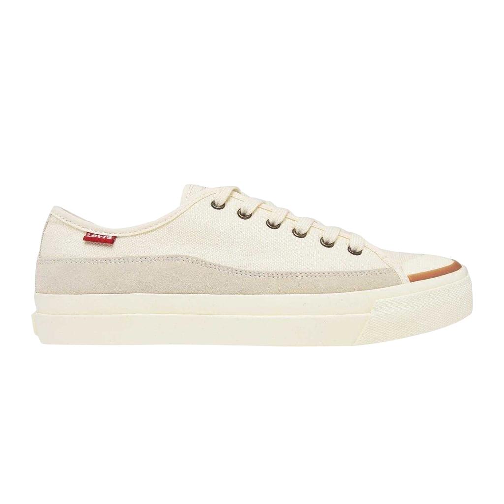 Levis Mens Square Canvas Flatform Trainers