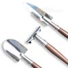 Stainless Steel Plant Potted Flower Garden 3PCS Set Small Shovel + Spade + Rake