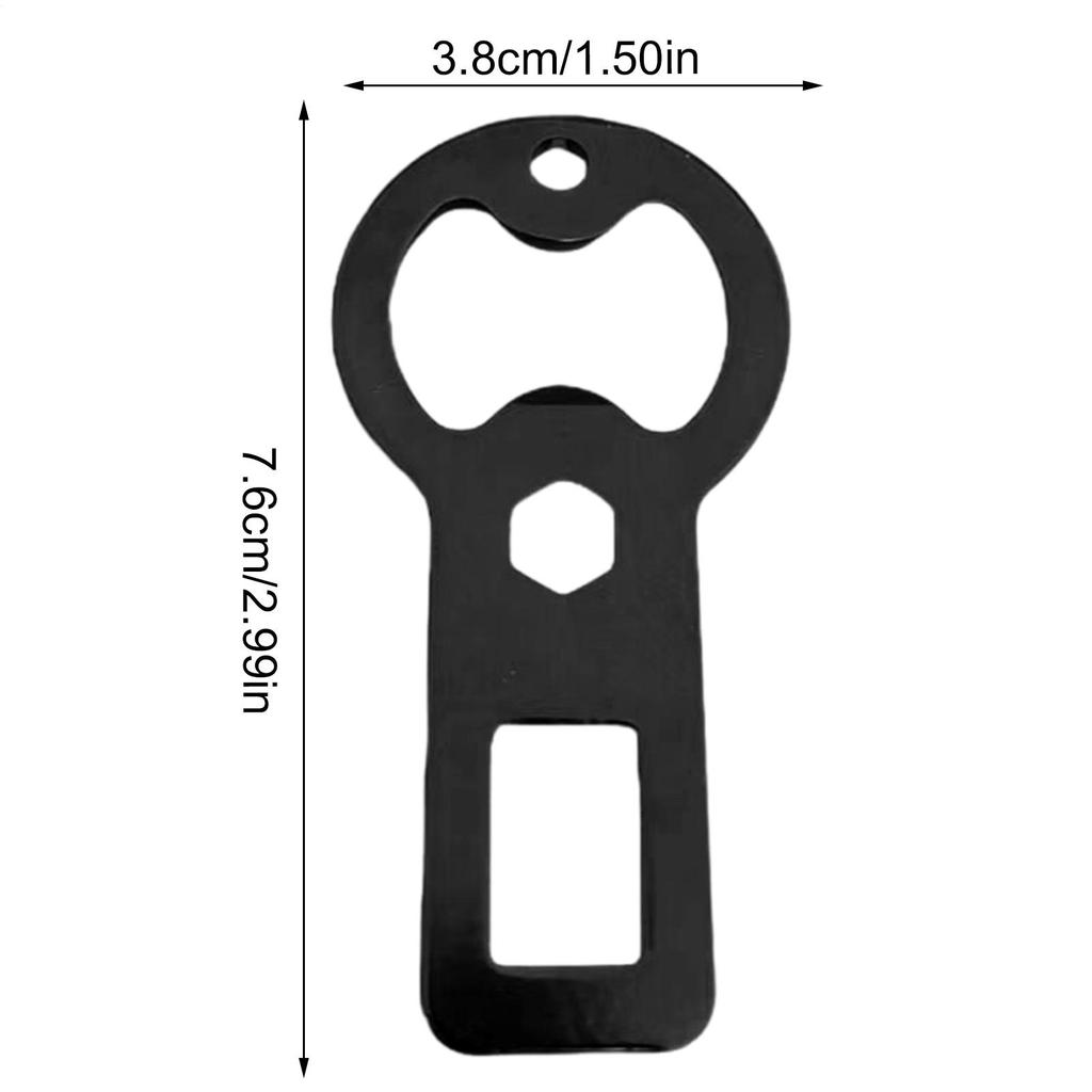 Bottle Opener Keychain Small Metal Car Accessories Bottle Opener Keychain Clip Holder For Women Adults Luggage Backpack Handbag