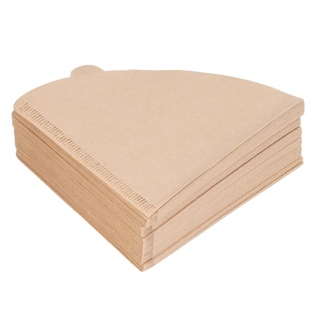 Healthy and Hygienic Coffee Filter Paper, 100 Sheets, for Coffee Makers, Commercial and Home Use (V01 Filter Paper, 100 Sheets)