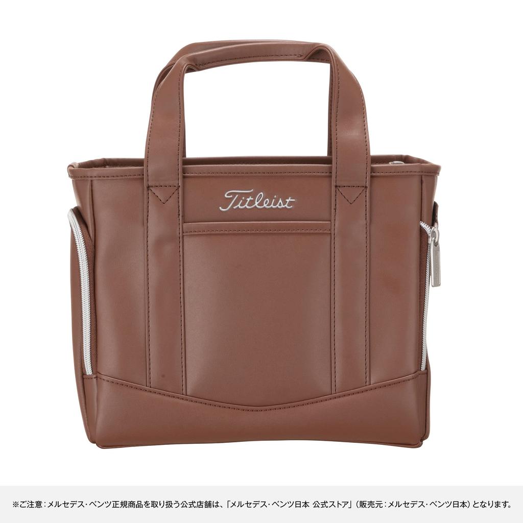 Mercedes-Benz Collection Genuine Titleist Round Tote Bag, Traditional Brown