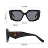 Винтажные солнцезащитные очки оверсайз женские модные неправильной формы с градиентными линзами очки трендовый дизайн люксового бренда UV400 солнцезащитные очки