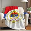 Republika Srpska Zastava Blanket Warm Soft Suitable For Bedroom Sofa Bed Living Room Office Travel Camping Gifts