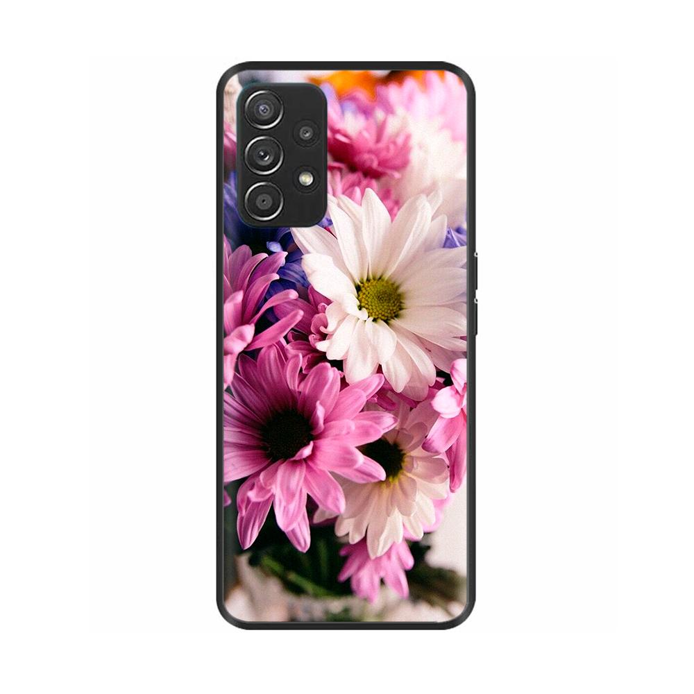 Чехол для Samsung M52 5G A52 A52s Бампер Мягкий ТПУ Силиконовый Чехол Для Samsung Galaxy M52 A52 A 52 s Чехлы для Телефона Милые Fundas Coque