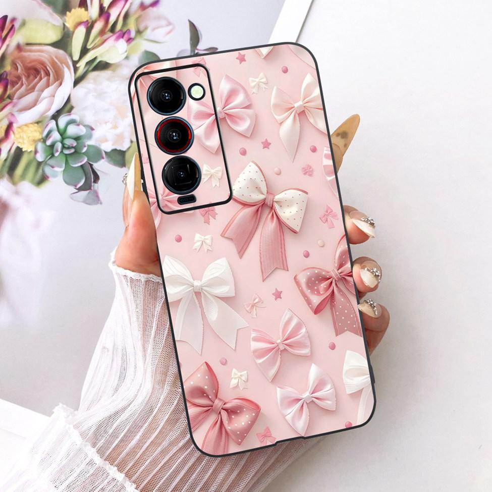 Чехол для телефона Tecno Camon 18P Чехол CH7 Милый Кот Модный Забавный Расписной Fundas Для Tecno Camon 18P Корпус