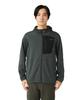 Polartec Power Grid Fleece Hoodie Size M SPF-JK-25AU907, Men's/Women's, Black,