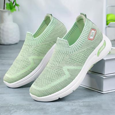 Летняя новая обувь 2024 года для женщин, дышащие кроссовки для ходьбы для женщин, повседневные парусиновые туфли на плоской подошве с низким верхом, спортивная теннисная обувь