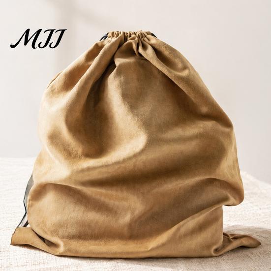 Мешок-мешок на шнурке для сумок-тоут, замшевый чехол от пыли, с застежкой, мягкий защитный мешочек для хранения против окисления, органайзер из роскошной кожи для сумок