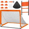 Soccer Goal – Foldable Frame Net for Kids + Youth – Indoor + Outdoor Soccer Goal with Carry Bag – Easy Setup – Multiple Sizes for Practice & Games
