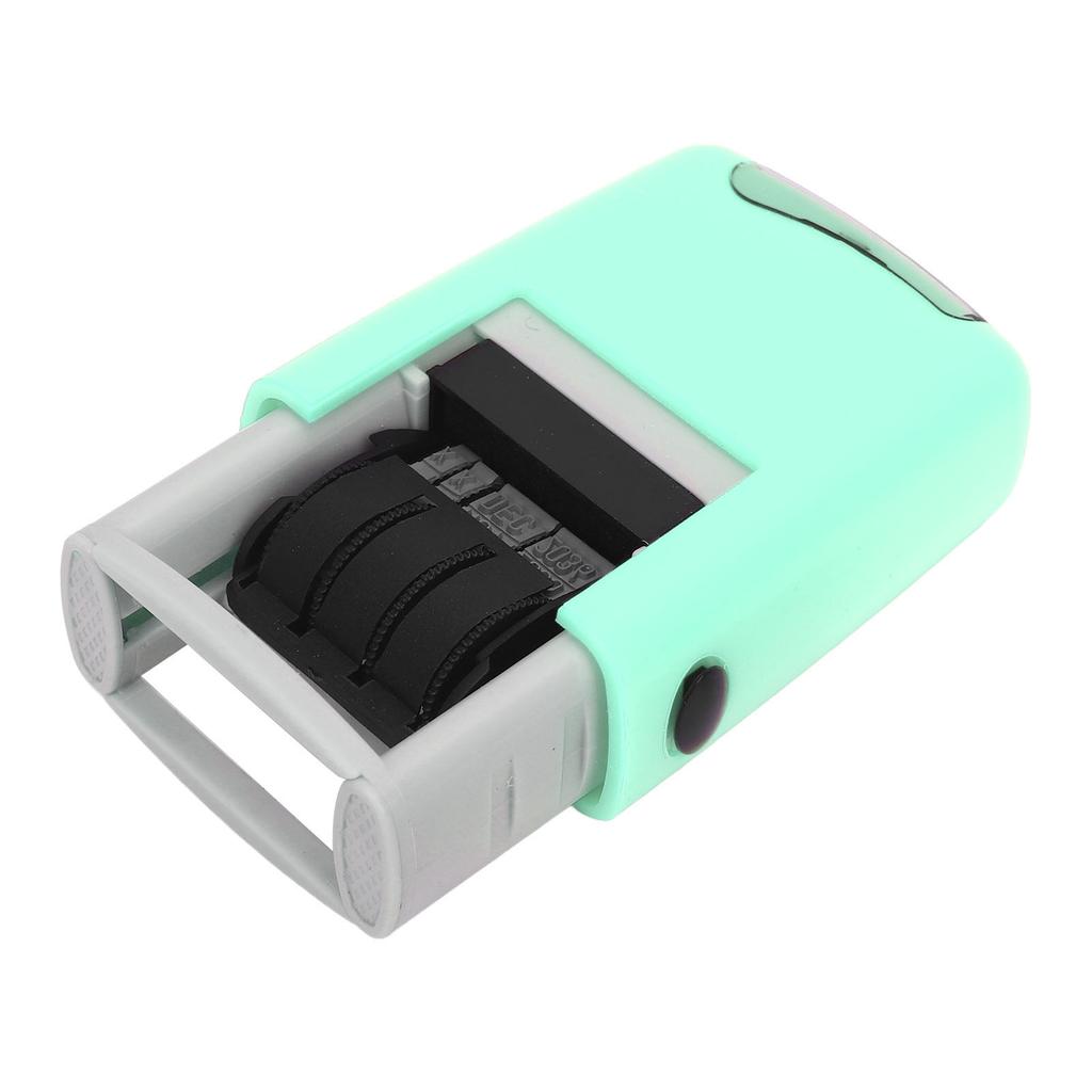 25x2.8mm English Date Stamp Clear Stamping Quick Drying Date Stamp for Study Work Life