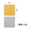 Nordic style simple PVC western food mat bowl mat thermal insulation mat PVC mat leather double-sided dining mat waterproof and oil-proof dining